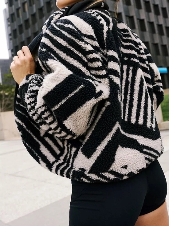 FP Movement by Free People Jackets & Blazers - FP Movement Hit The Slopes in Rickey Ridge Geo Lines Combo